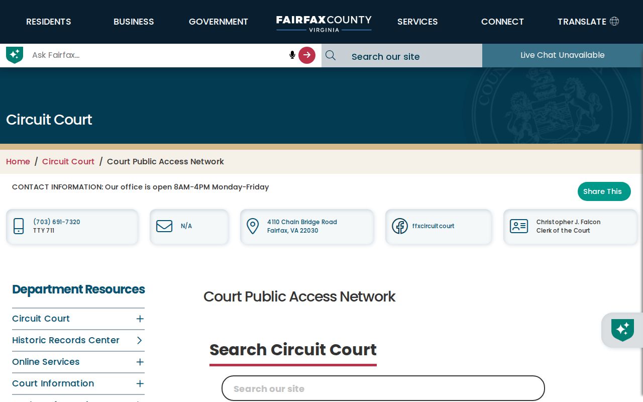 Annandale street directory CPAN deed index access screen